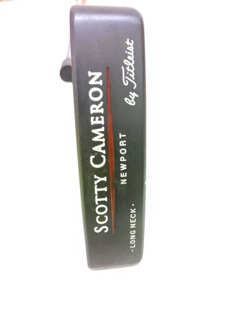 スコッティキャメロン パター ニューポート ロングネック ヘッドカバー付き 黒錆塗装 SCOTTY CAMERON Newport
