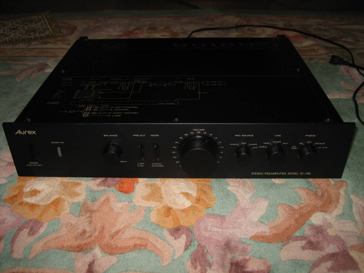 名機　東芝　AUREX SY λ88　完全動作品(メンテナンス品）_画像1