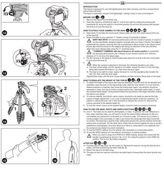 【美品】Manfrotto マンフロット三脚 MKCOMPACTACN-BK_画像10