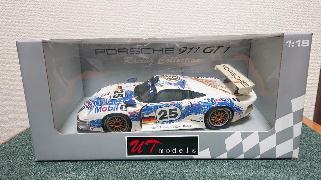 ダイキャスト◆UT models・PORSCHE911 GT1・1/18・箱付き_画像6