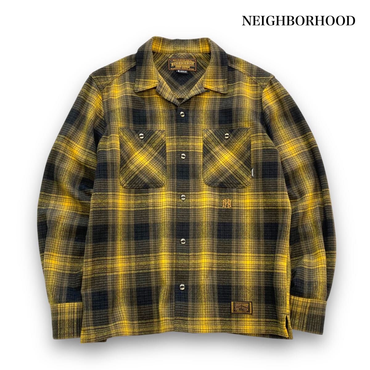 NEIGHBORHOOD】ネイバーフッド オープンカラー ウールボード NEIGHBORHOOD】ネイバーフッド オープンカラー ウールボード