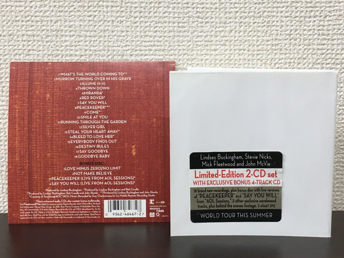 FLEETWOOD MAC フリートウッドマック／ SAY YOU WILL ／限定盤 CD2枚揃【CD】の画像5