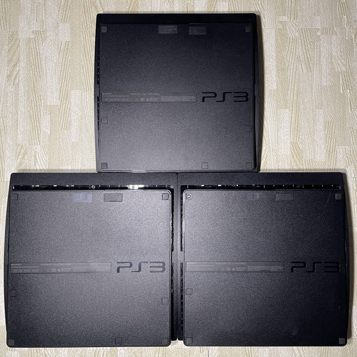 ◎1円～【動作品】PS3本体 6台セット CECH-3000B/2100B/2100A/2000A×3 プレステ3 PlayStation3 SONY ソニー まとめ売り 大量 管理YD22の画像10