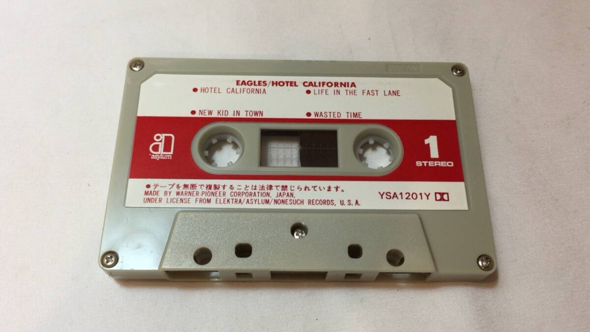 F[ western-style music cassette tape 8][EAGLES( Eagle s)/HOTEL CALIFORNIA( hotel * California )]* lyric card attaching * Apollo n* inspection ) domestic record album 