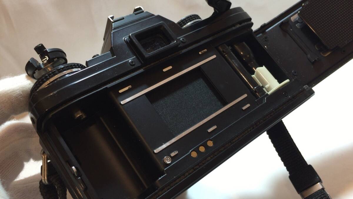 #B【カメラ機器24】MINOLTAミノルタ New X-700●検)一眼レフAFフィルムカメラマニュアルフォーカスボディレンズキャップマウントパーツの画像9