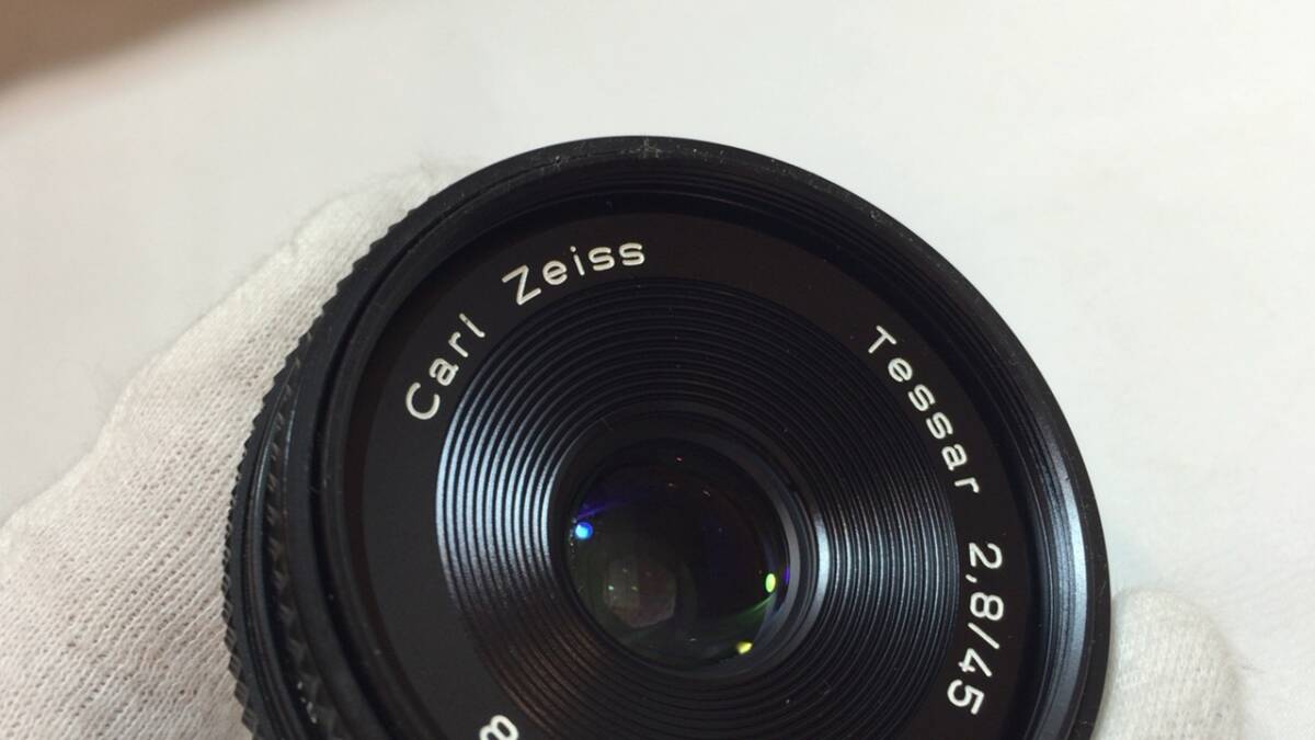 #D【カメラ機器8】Carl Zeissカールツァイス/Sonnar 3,5/100 Tessar 2,8/45●検)一眼レフAFフィルムカメラマニュアルフォーカスボディの画像6