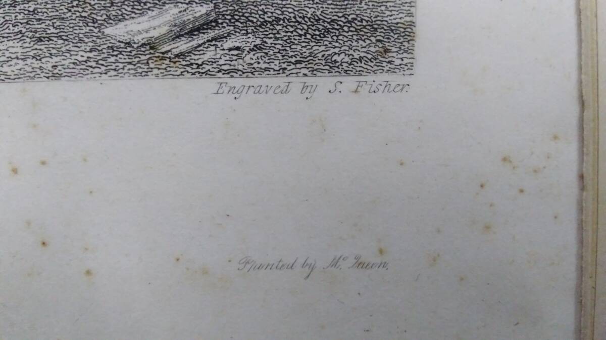 #C【J.M.W.Turner(ターナー)/銅版画7】『Mount St. Michael』●イギリスロマン主義●縦33.5×横40.5㎝●検)リトグラフ/水彩画/風景画