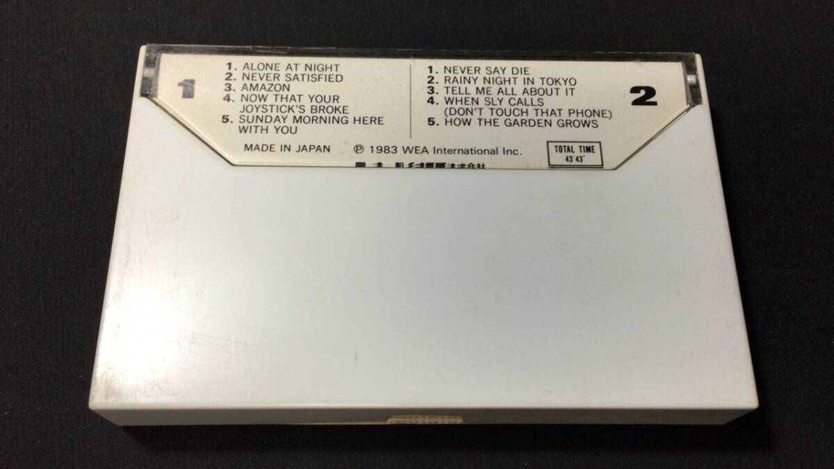 F【洋楽カセットテープ39】『Michael Franks(マイケル・フランクス)/Passionfruit(パッションフルーツ)』●解説・歌詞カード付●ワーナー_画像5