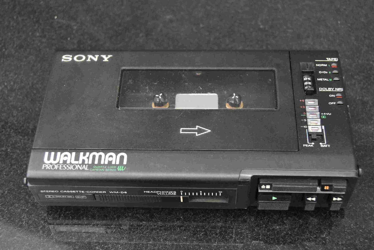 F☆SONY WALKMAN PROFESSIONAL WM-D6 ☆ジャンク品☆_画像2