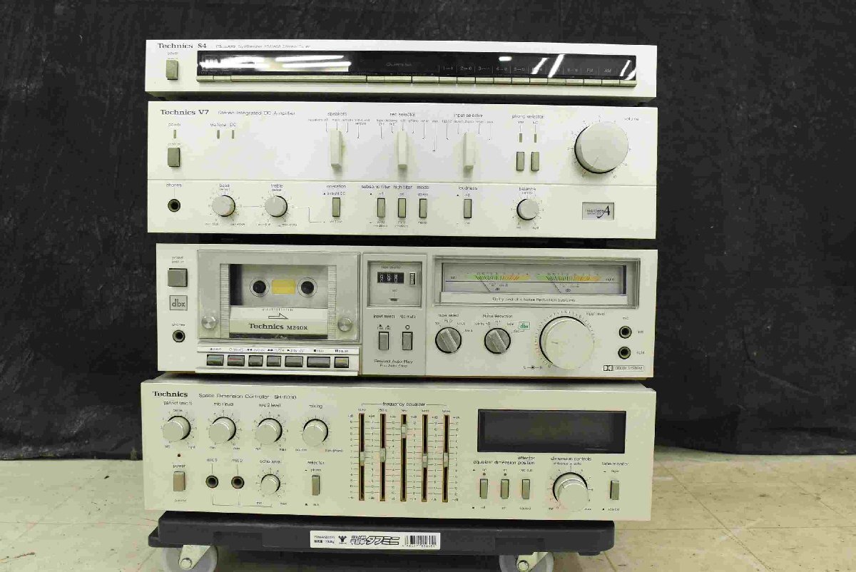 F☆Technics テクニクス SH-8030 ST-S4 SU-V7 RS-M240X システムコンポ ☆現状品☆の画像2