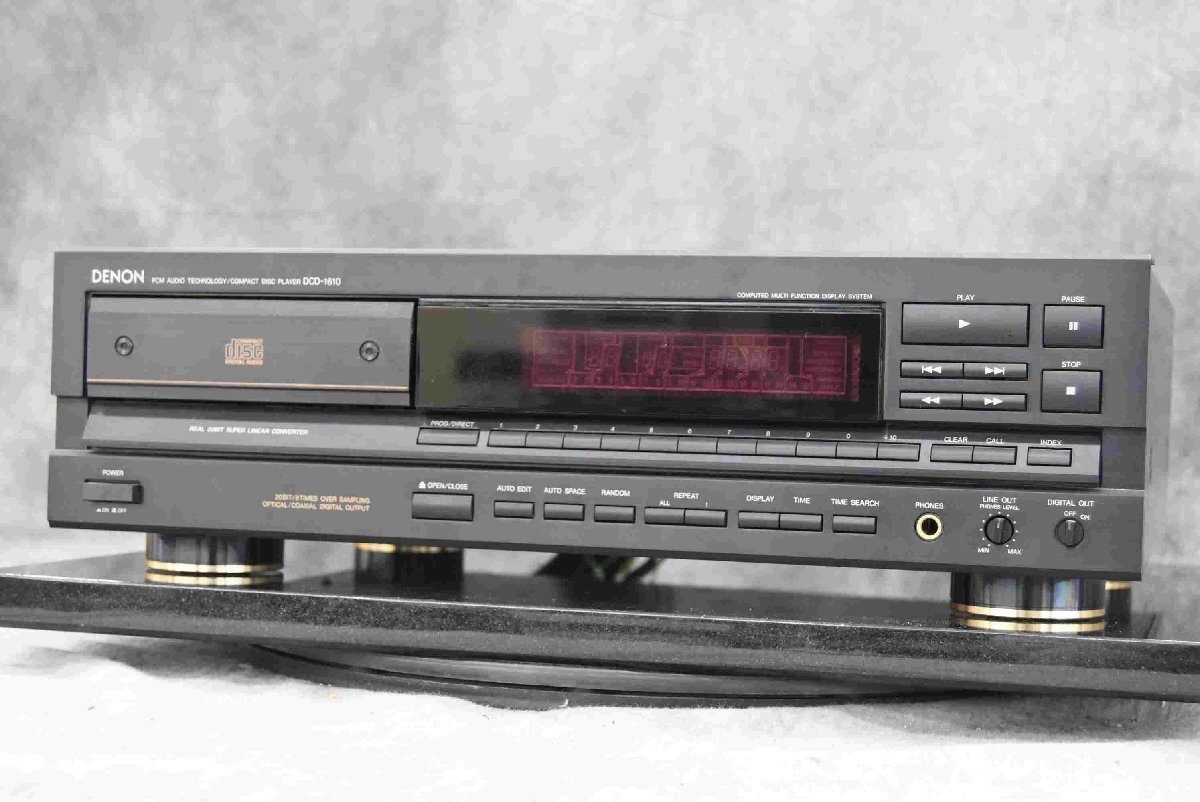 F☆DENON デノン DCD-1610 CDプレーヤ ☆ジャンク品☆の画像1