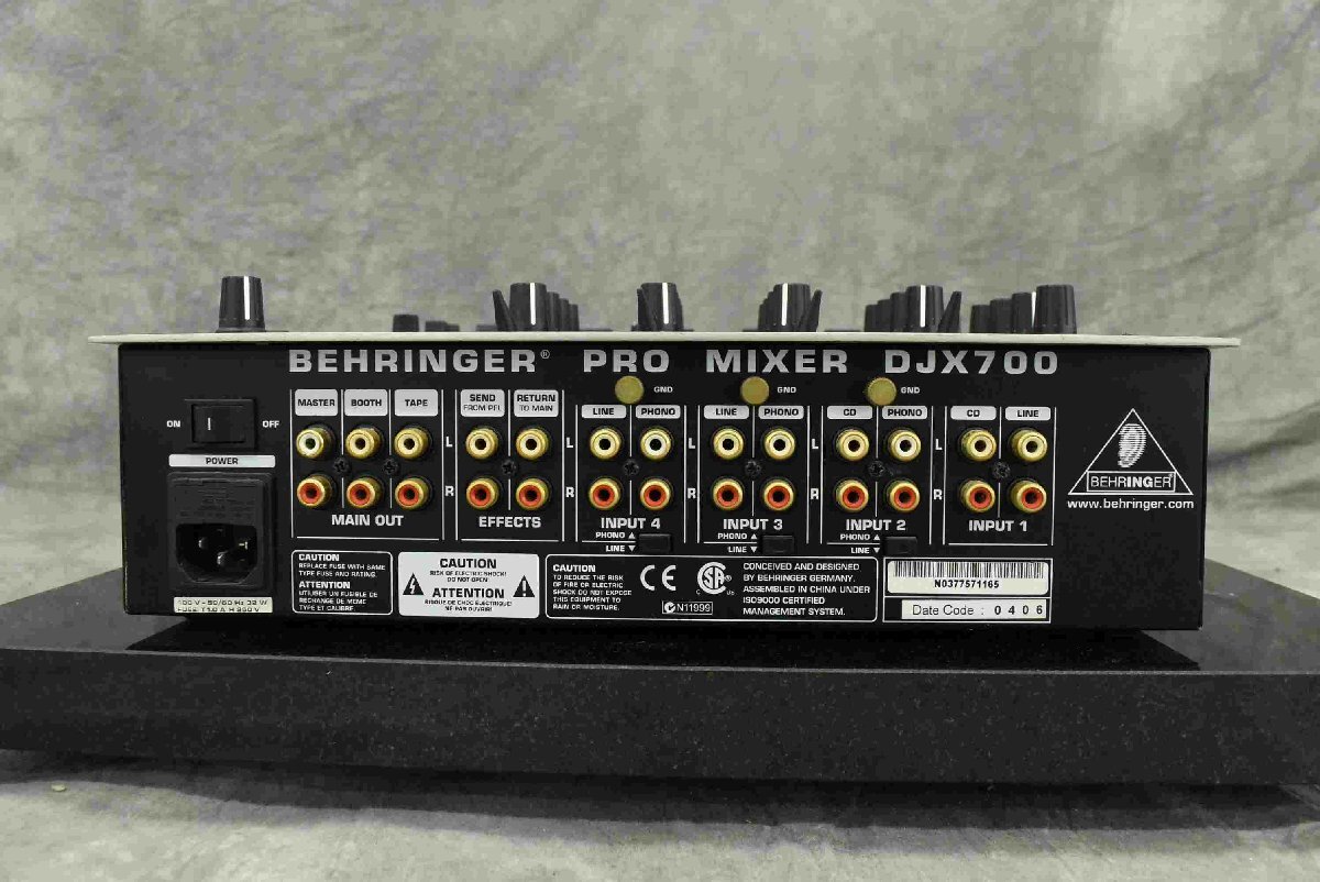 F☆BEHRINGER ベリンガー DJX700 DJミキサー ☆難あり品☆