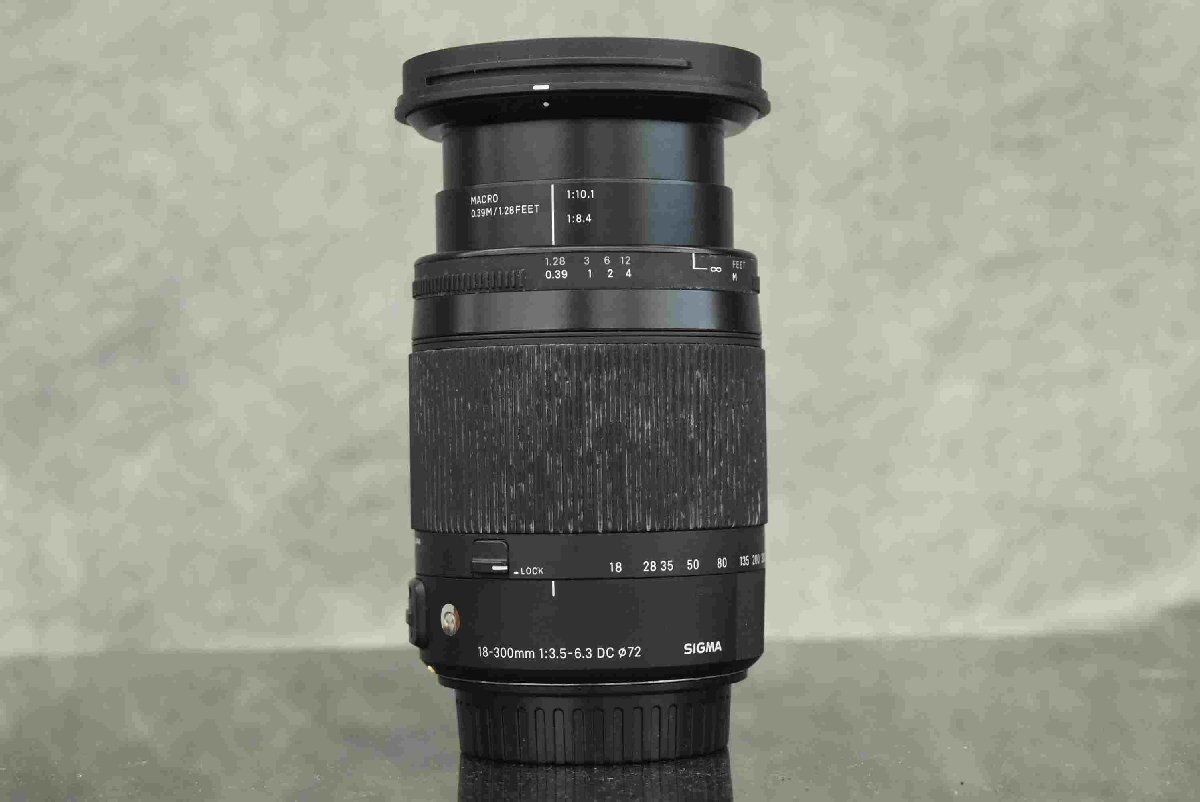 F☆SIGMA シグマ 18-300mm 1:3.5-6.3 DC 一眼カメラ用レンズ ☆ジャンク品☆_画像2