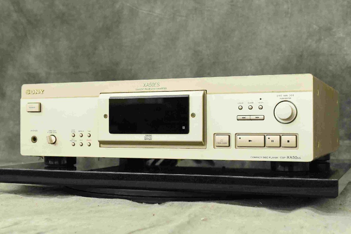 F☆SONY ソニー CDプレーヤー CDP-XA50ES ☆ジャンク品☆の画像1