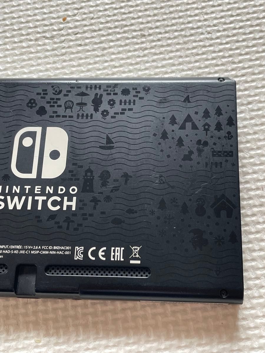 Nintendo Switch 任天堂スイッチ　本体のみ　どうぶつの森　限定　ニンテンドースイッチ　本体　あつ森　2020年製