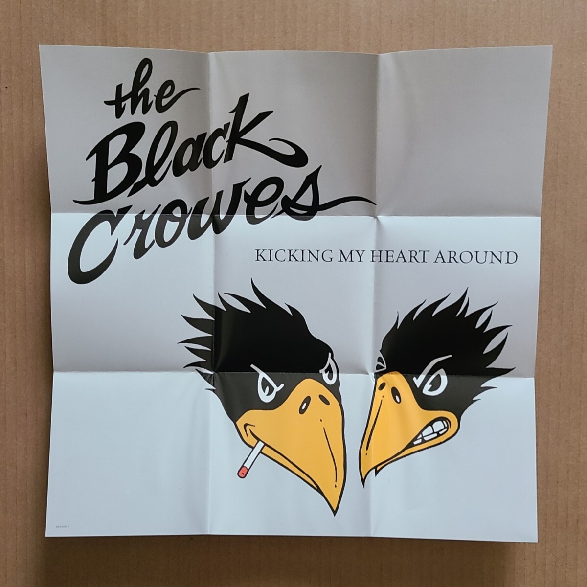 The Black Crowes / Kicking My Heart Around【UK盤CDシングル】Limited Edition 紙ジャケット仕様 ポスター付_画像6