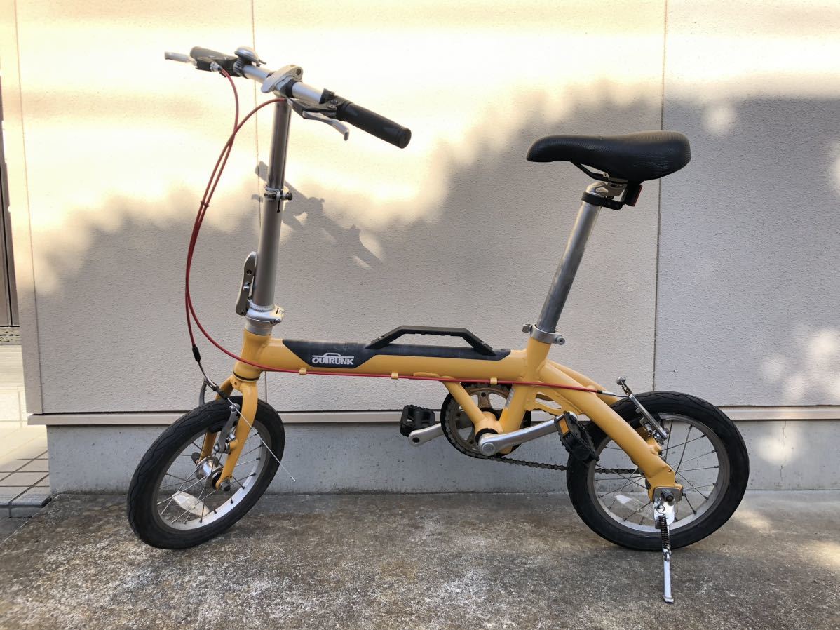 直接引渡し限定 OUTRUNK 折りたたみ自転車 _画像1