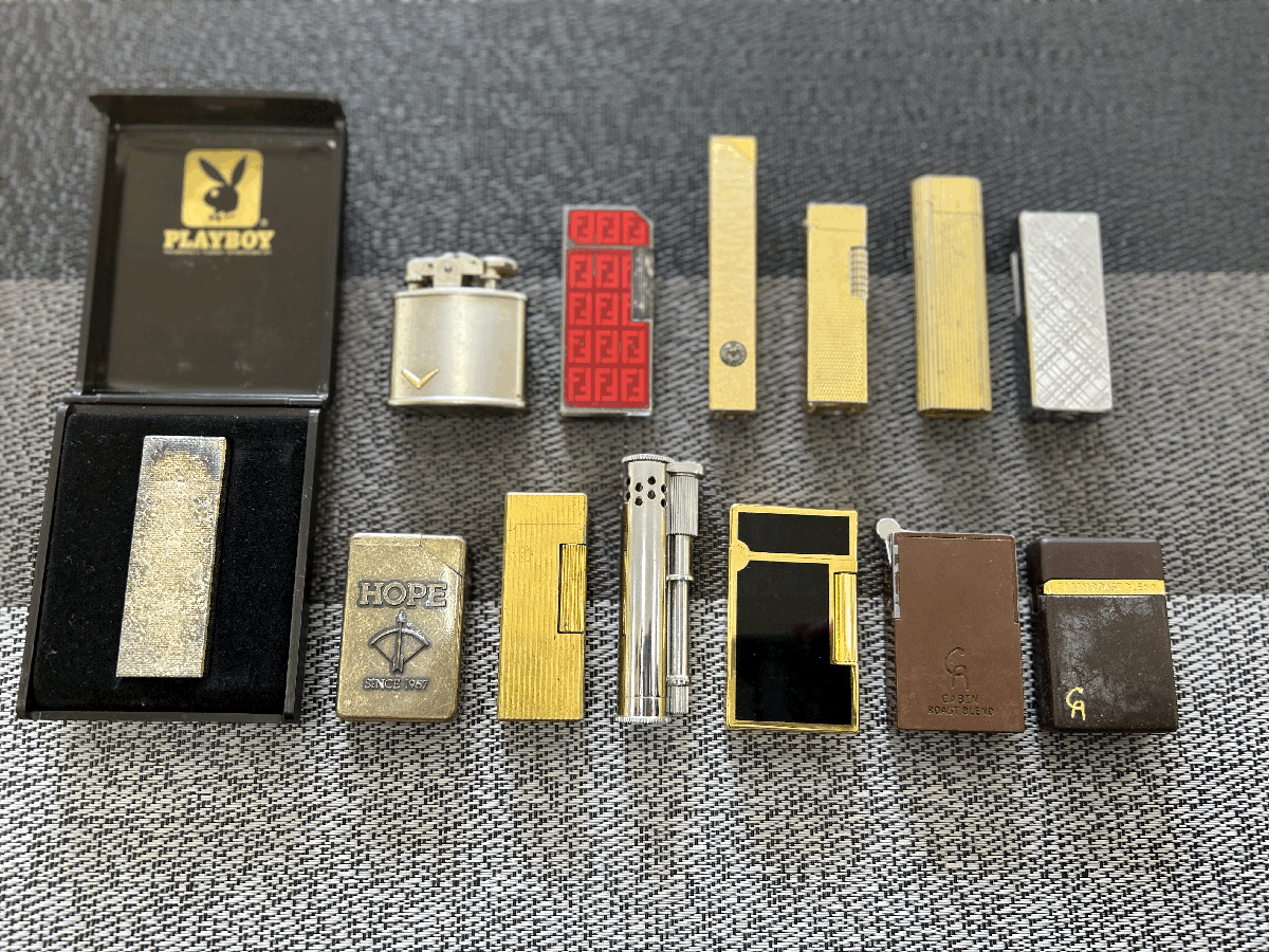 1円スタート　ライター　13点セット　マルマン・CABIN等　現状品