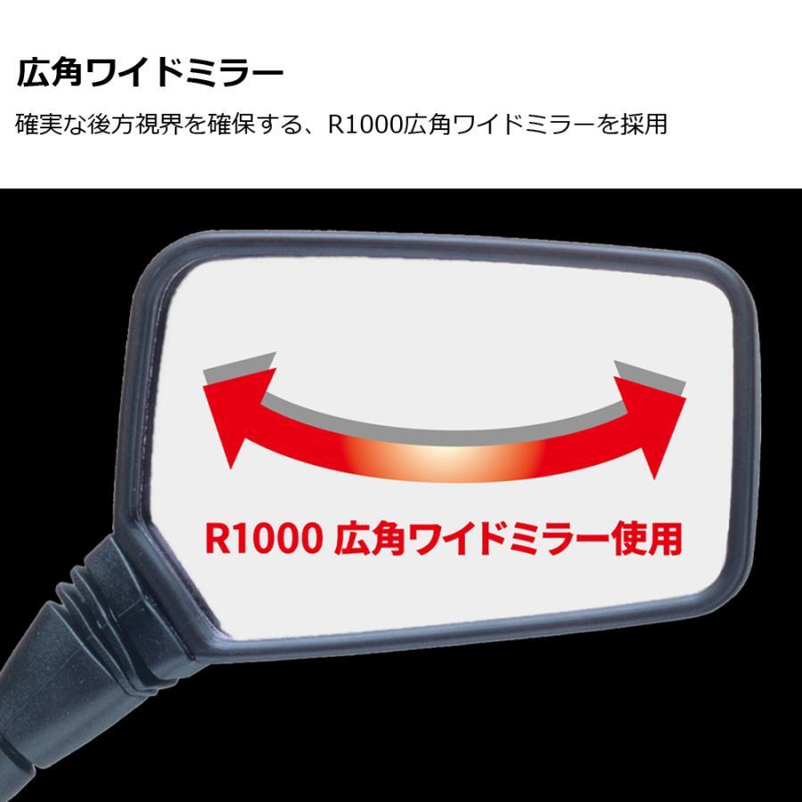 13時くらいまで当日発送　タナックス　ナポレオンミラー　クロス2 レイセーブ　AJS2-10R AJS2-10L 汎用　10mm 防眩鏡　バイク　スクーター