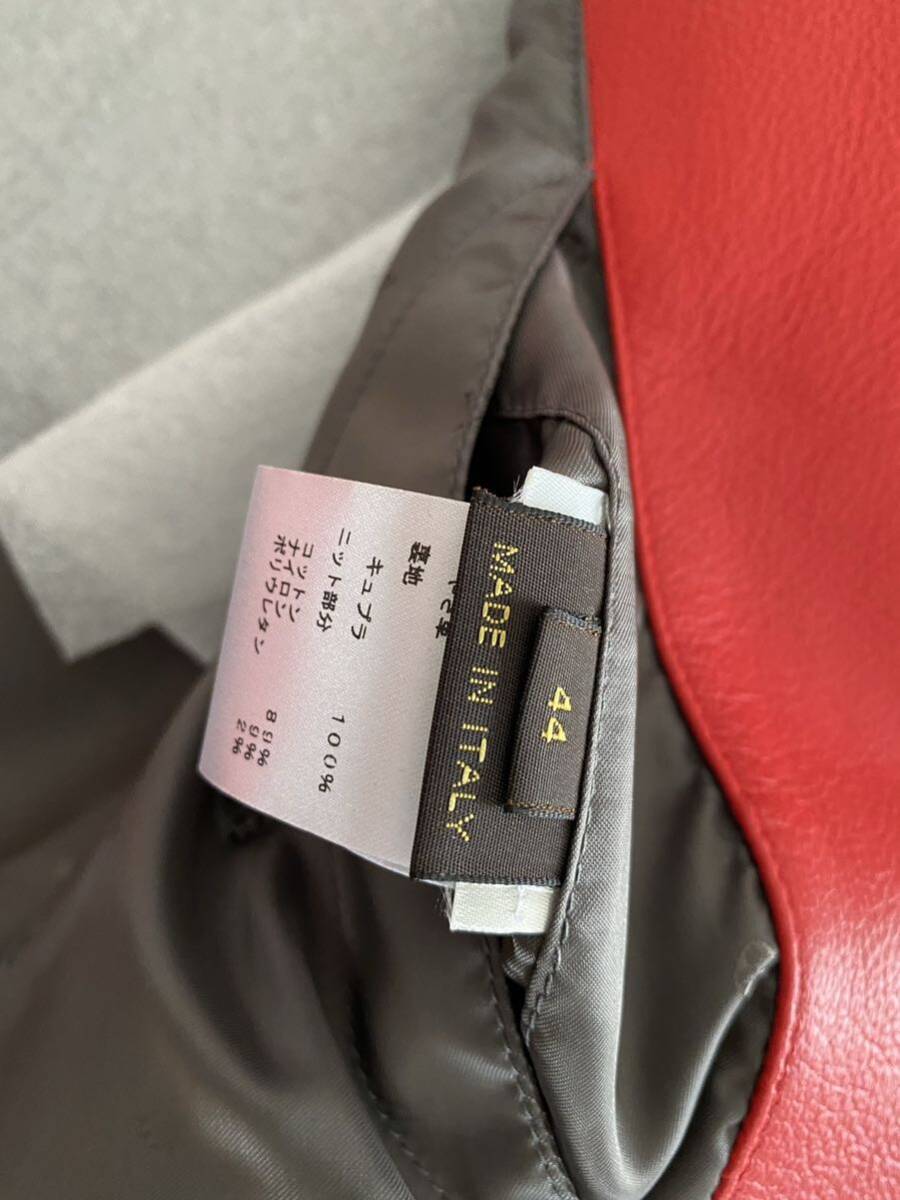 国内正規品　LOUIS VUITTON Supreme レザージャケット　44 ジージャン　ルイヴィトン モノグラム　LV_画像6