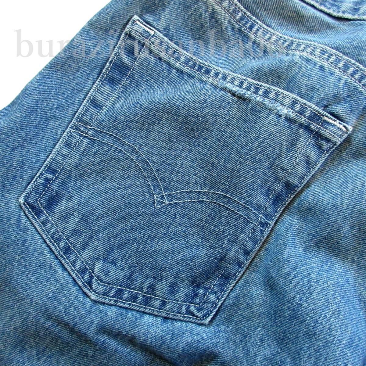 W32 未使用 定価13,200円 Levi's Silver Tab リーバイス シルバータブ ストレート デニムパンツ ジーンズ メンズ 大人気モデル A36660000_画像9