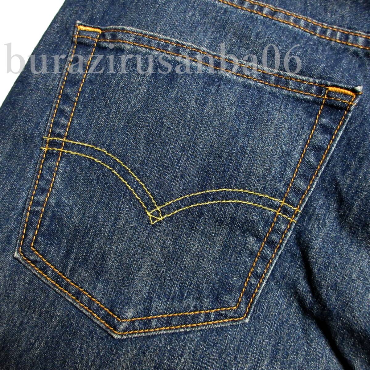 W31◆未使用 定価10,450円 Levi's リーバイス 505 COOL デニムパンツ ジーンズ ストレート ストレッチ 春夏 速乾 涼しいデニム 00505-2624_画像7