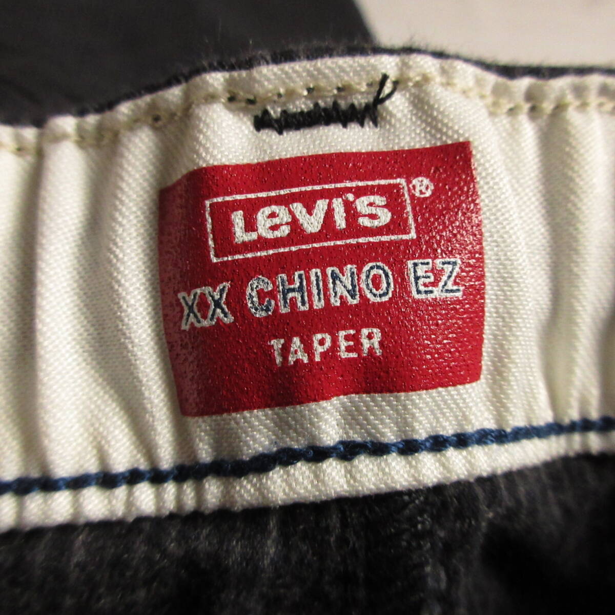 M 76～84cm◆Levi's リーバイス XX CHINO EZ TAPER WARM イージーテーパー ストレッチチノ ロングパンツ 起毛 チェックパンツ A10410049_画像6