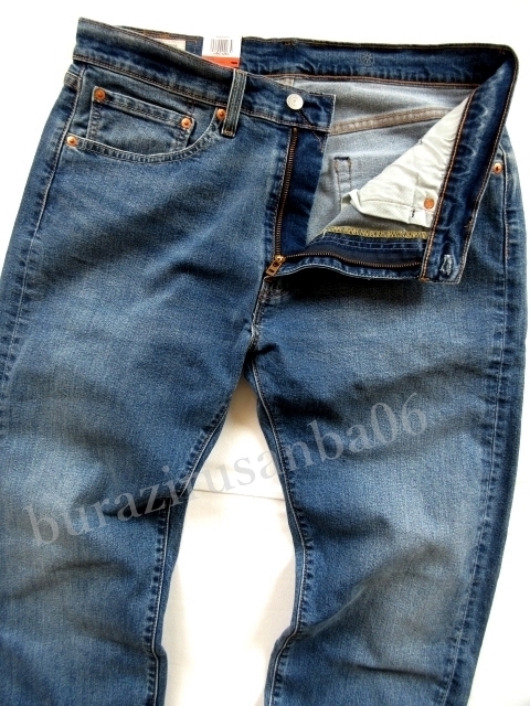 メンズ W33◆未使用 定価11,000円 LEVI'S リーバイス 505 WARM 軽量保温素材 ストレッチ デニムパンツ ジーンズ ストレート 00505-2304の画像3