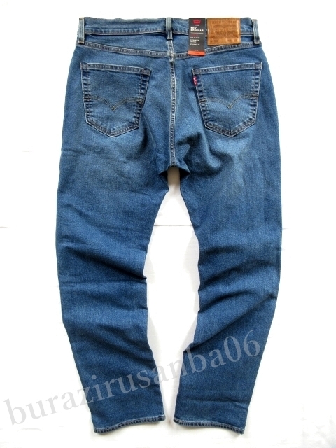 メンズ W33◆未使用 定価11,000円 LEVI'S リーバイス 505 WARM 軽量保温素材 ストレッチ デニムパンツ ジーンズ ストレート 00505-2304の画像5