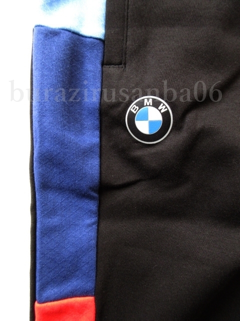 US/L 日本XL相当◆未使用 プーマ PUMA×BMW コラボ スウェットパンツ メンズ スリムフィット 上質素材 BMWコレクション 599509 ブラックの画像3