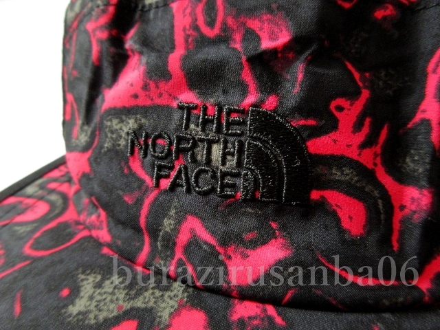 未使用 THE NORTH FACE ノースフェイス GORE-TEX ゴアテックス レイジキャップ 裏地メッシュ ロゴ刺繍 悪天候対応 防水 キャップ 帽子 の画像3