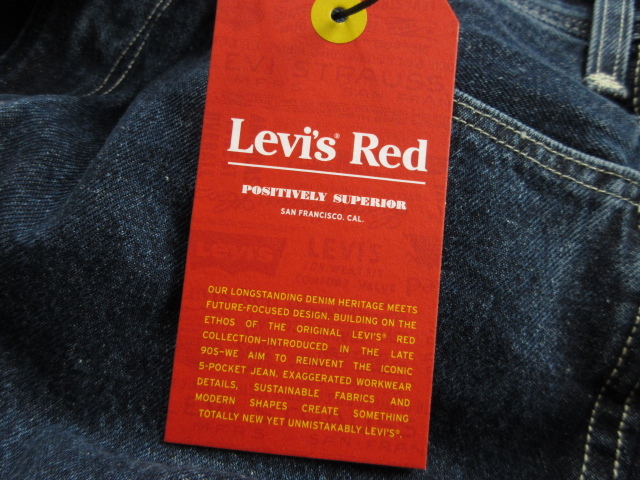 W30 не использовался обычная цена 13,200 иен Levi's Levi\'s Red 505 распорка Denim брюки джинсы свободно хлопок hemp Denim A0184-0001