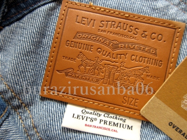 Mサイズ◆未使用 Levi's リーバイス ヴィンテージクラシック デニム オーバーオール サロペット 79107-0007 ゆったりシルエットの画像10