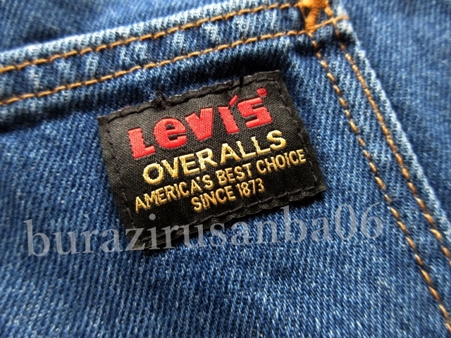 Mサイズ◆未使用 Levi's リーバイス ヴィンテージクラシック デニム オーバーオール サロペット 79107-0007 ゆったりシルエットの画像3