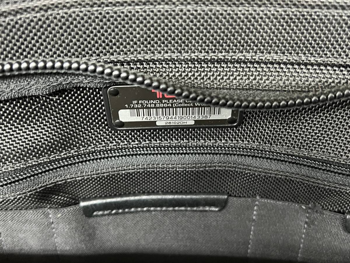 きれい TUMI 26102DH トゥミ キャリーケース ビジネストローリー の画像8