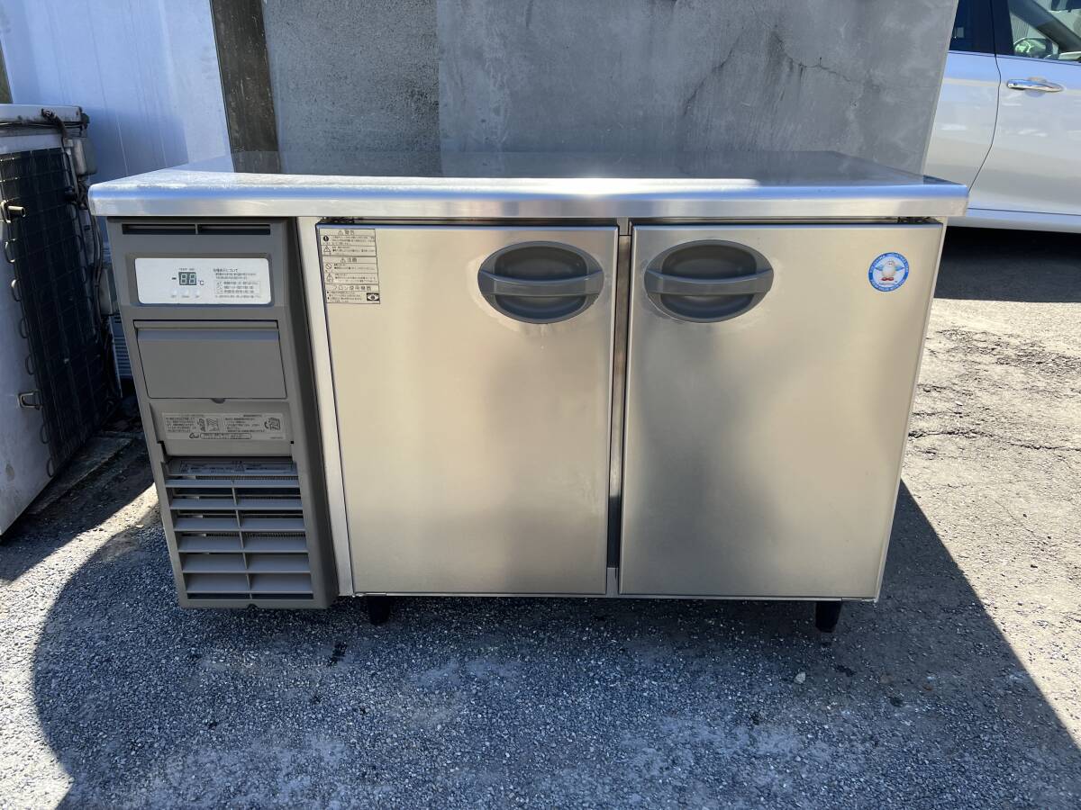 動作美品 業務用 18年8月製 フクシマガリレイ 台下冷蔵庫 1200×600 YRC-120RE2 厨房店舗業務用 塩素洗浄防錆施工済 札幌 引取配達可能