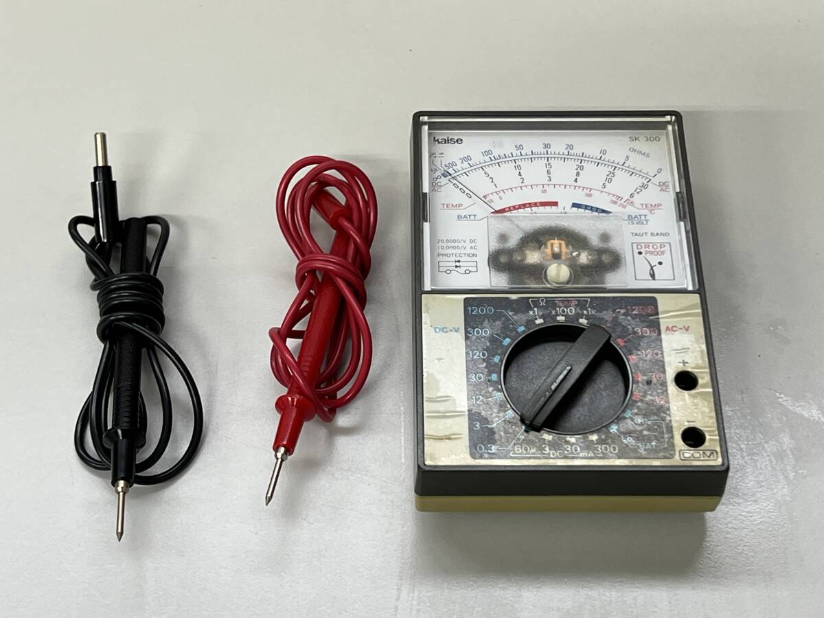 Kaise カイセ アナログテスター SK-300  測定器 電圧計 送料５２０円の画像1