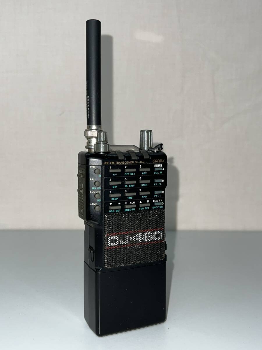  Alinco Cirfolk DJ-460 UHF FM transceiver 430 obi amateur radio machine 