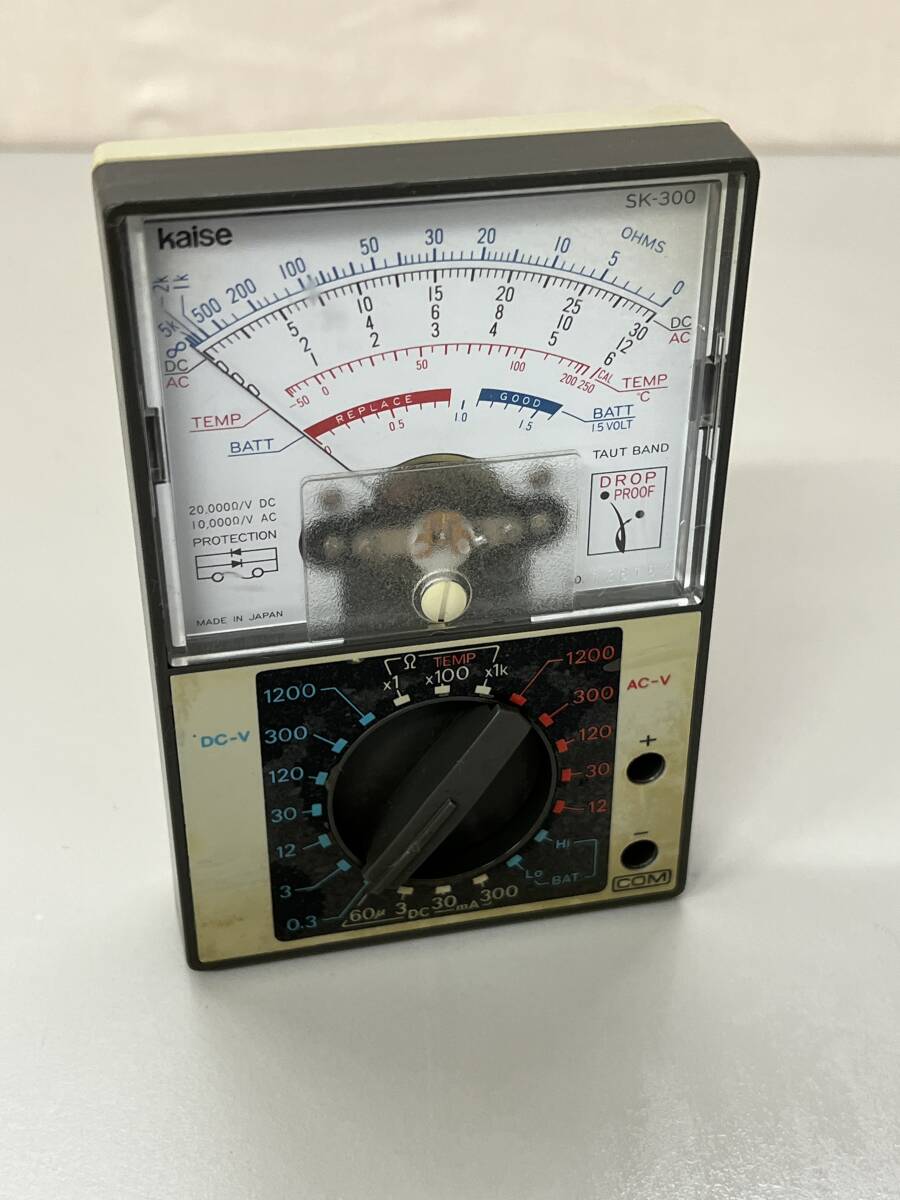 Kaise カイセ アナログテスター SK-300  測定器 電圧計 送料５２０円の画像5