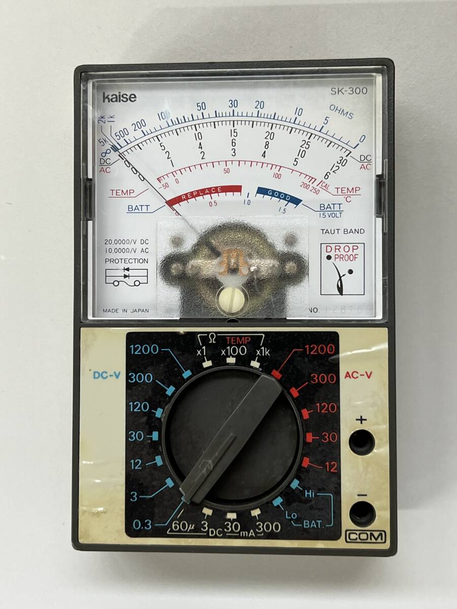 Kaise カイセ アナログテスター SK-300  測定器 電圧計 送料５２０円の画像2