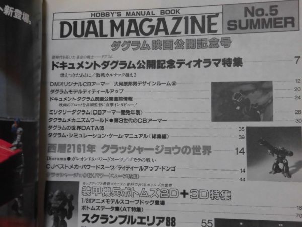  dual magazine no. 5 number da gram movie public memory number 1983 year summer number da gram Dio llama special collection Takara issue [1]B1958