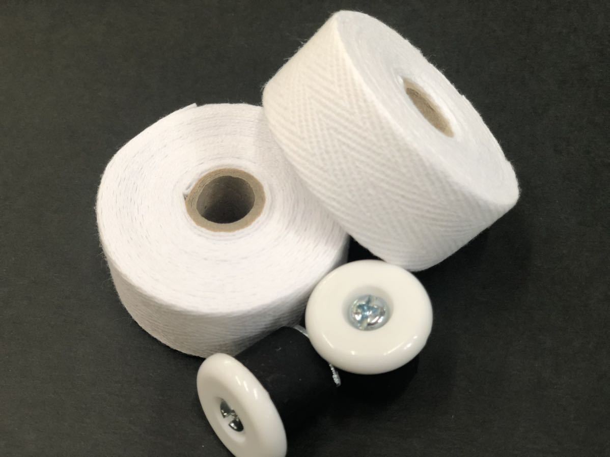  free shipping *ViVA* cotton bar tape * Land na- and so on * white 
