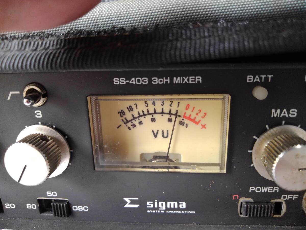 Yahoo!オークション - Σ Sigma SS-403 3chミキサ- Yahoo!オークション - Σ Sigma SS-403 3chミキサ-