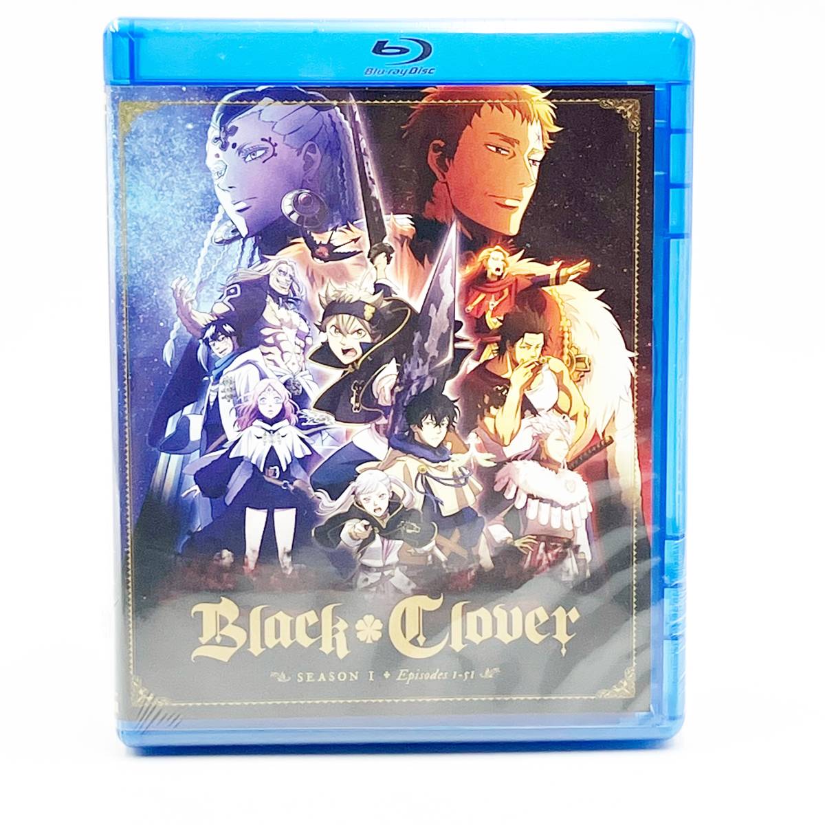 【送料込】ブラッククローバー 第1期 全51話 (北米版ブルーレイ) Black Clover Season 1 blu-ray BD