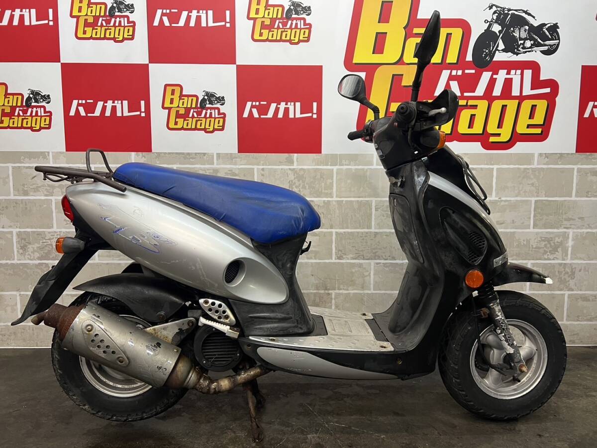 キムコ KYMCO トップボーイ100 TOPBOY 100 RFBSF20AF 販売証明書有  エンジン始動動画有り 売り切り 未整備 現状車 バンガレの画像3