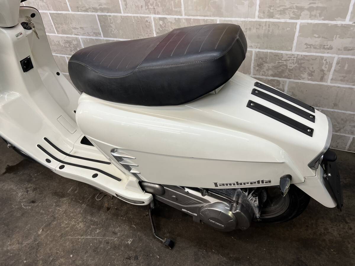 ランブレッタ LAMBRETTA LN125 ZL6LN01201T 販売証明書有り 場内走行確認済み 始動動画有り 売り切り 未整備 現状車 バンガレの画像10