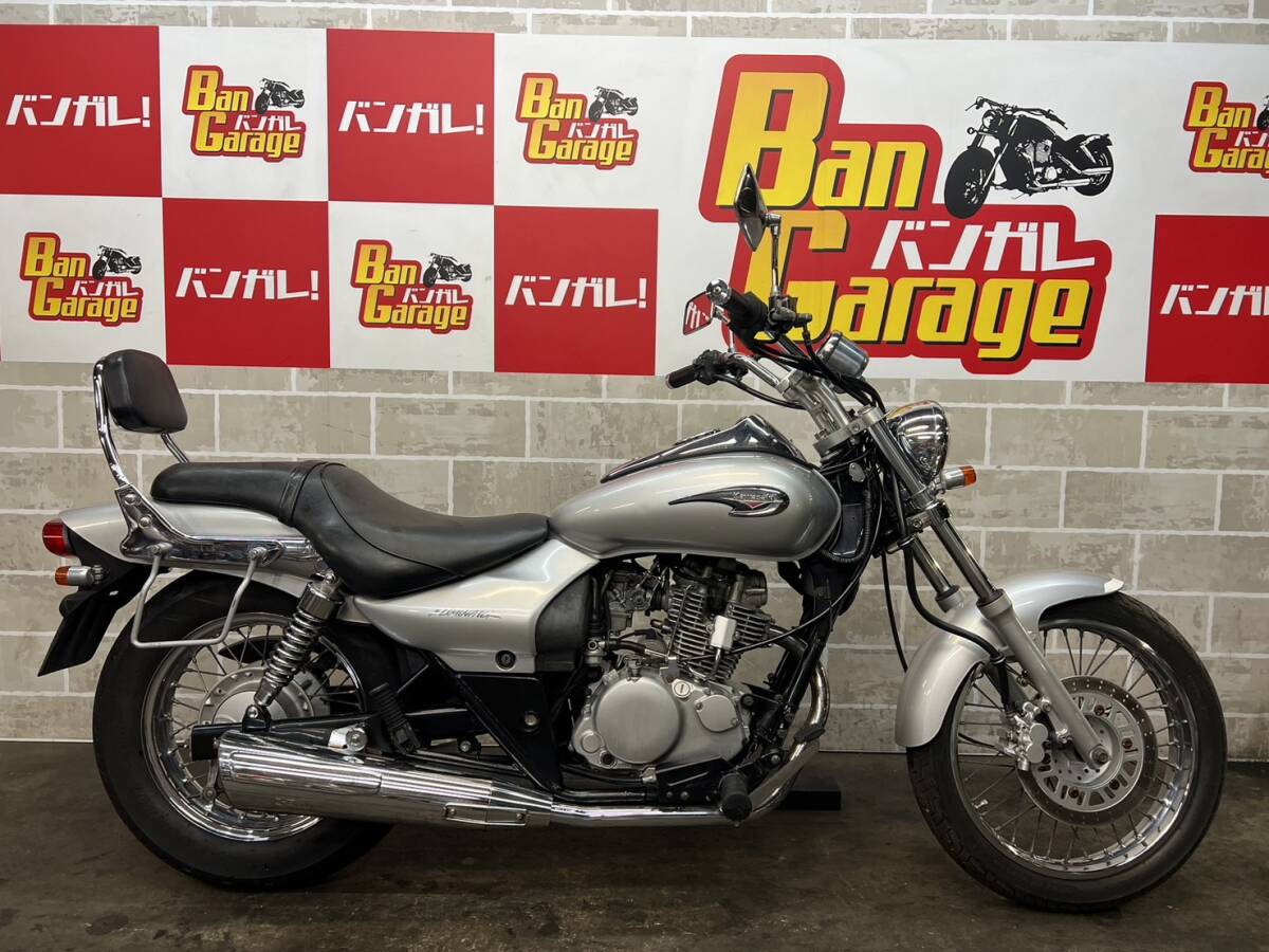 KAWASAKI カワサキ ELIMINATOR125 エリミネーター１２５ BN125A 販売証明書有り エンジン始動動画有り 未整備 現状 売り切り バンガレの画像3