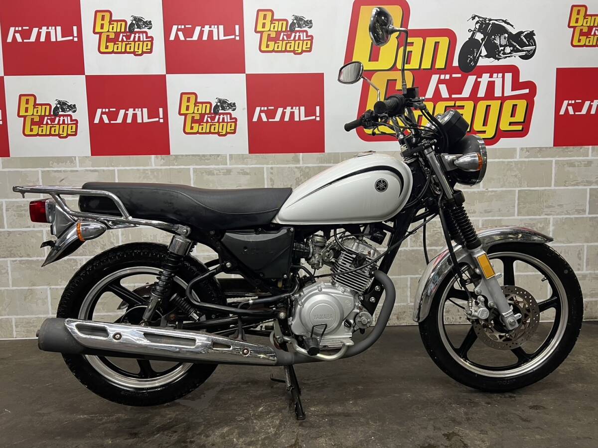 YAMAHA ヤマハ YB125SP LBPPCJLTXC 販売証明書有り 場内走行確認済み エンジン始動動画有り 未整備 現状 売り切り バンガレの画像3