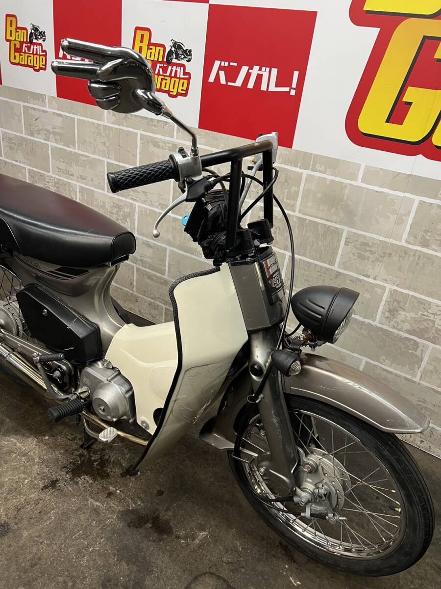 ホンダ HONDA スーパーカブ50カスタム SUPER CUB 50 CUSTOM C50 販売証明書有 場内走行確認済 始動動画有 売り切り 未整備 現状車 バンガレの画像7