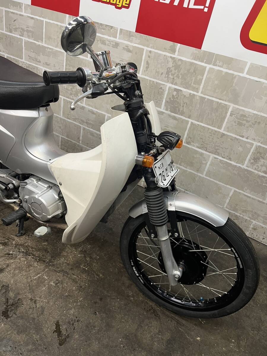 ホンダ HONDA スーパーカブ110 SUPER CUB110 JA07 販売証明書有り 場内走行確認済み 始動動画有り 売り切り 未整備 現状車 バンガレの画像7